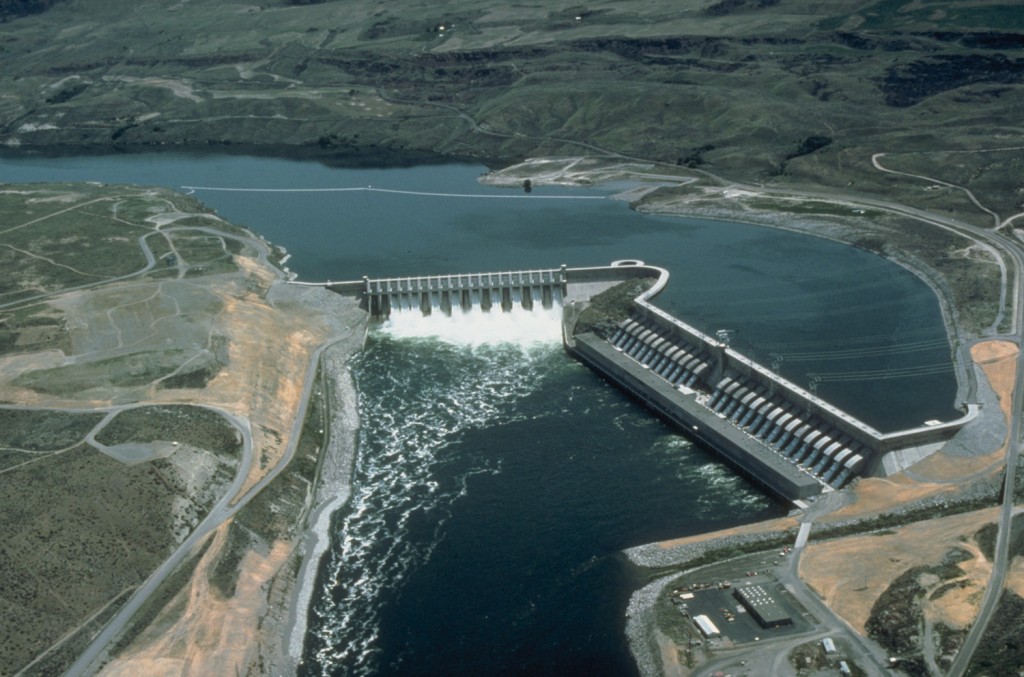 Hüdroelektrijaam Columbia jõel (Chief Joseph Dam)