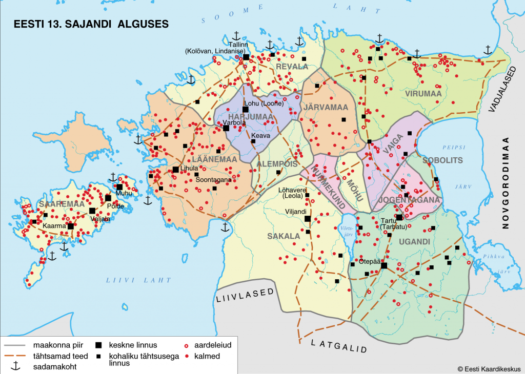 Eesti 13 sajandi alguses