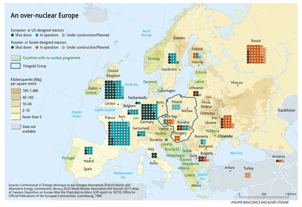 Euroopa tuumaenergia kaart