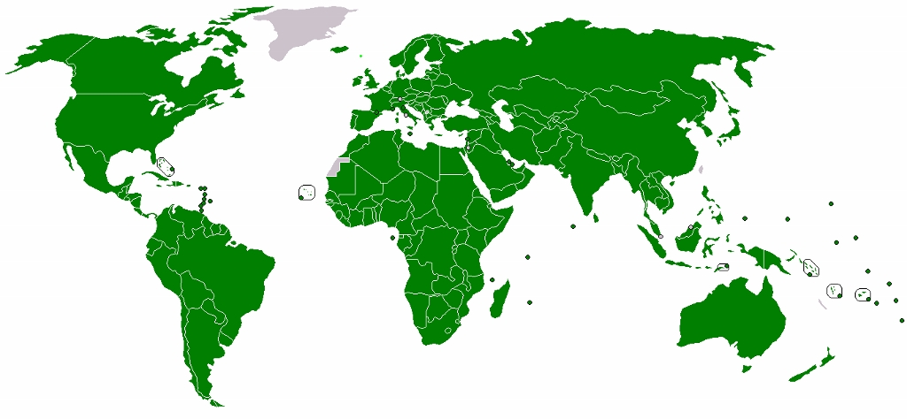 FAO liikmesriigid