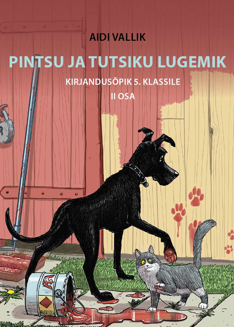 Pintsu ja Tutsiku lugemik. Kirjandusõpik 5. klassile, teine osa. Autor Aidi Vallik