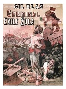 Plakatil on seisev mees, naines, kes hoiab käes telliskivi ning poolenisti kivirusu alla mattunud mees.