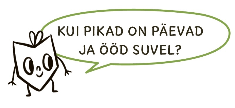 Kui pikad on päevad ja ööd suvel?