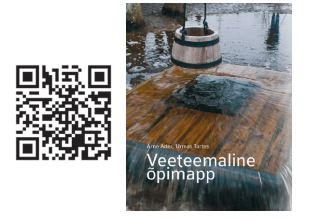 Veeteemaline õpimapp ja QR kood