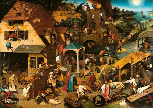 Pieter Bruegheli maal „Madalmaade vanasõnad“