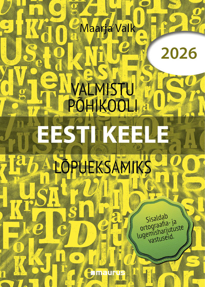 Kaanepilt. Valmistu põhikooli eesti keele eksamiks. Autor: Maarja Valk